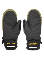 VOLCOM STAY DRY GORE TEX SNOWBOARD MITTS - GOLD - 2024 SNOWBOARD GLOVES