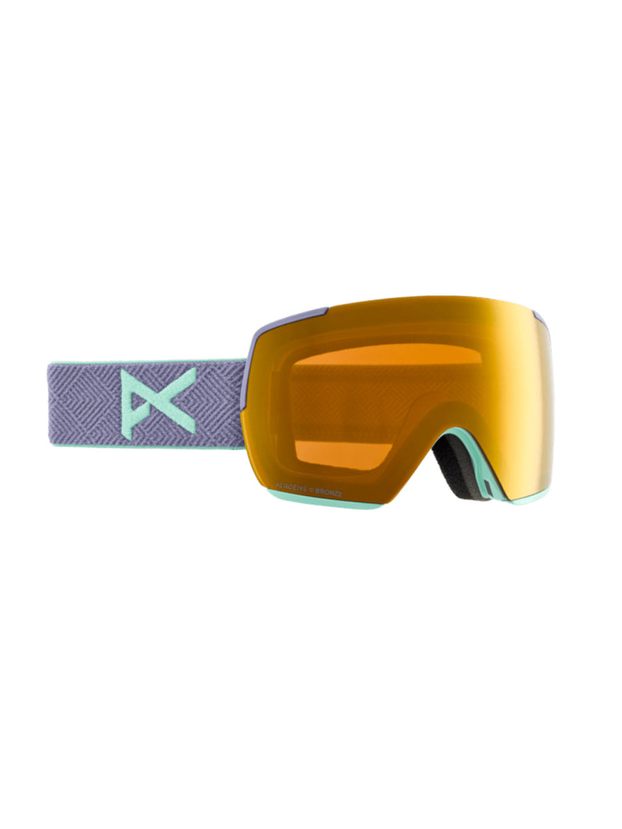 スキー・スノーボードアクセサリー 23-24 anon m5s ANON M5S SNOWBOARD GOGGLES - PURPLE SUNNY BRONZE - 2025
