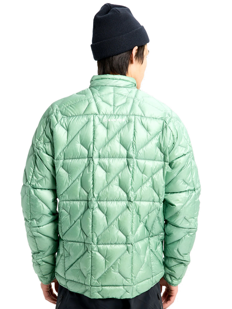 BURTON AK BAKER ULTRALIGHT DOWN SNOWBOARD JACKET - SOFT SAGE