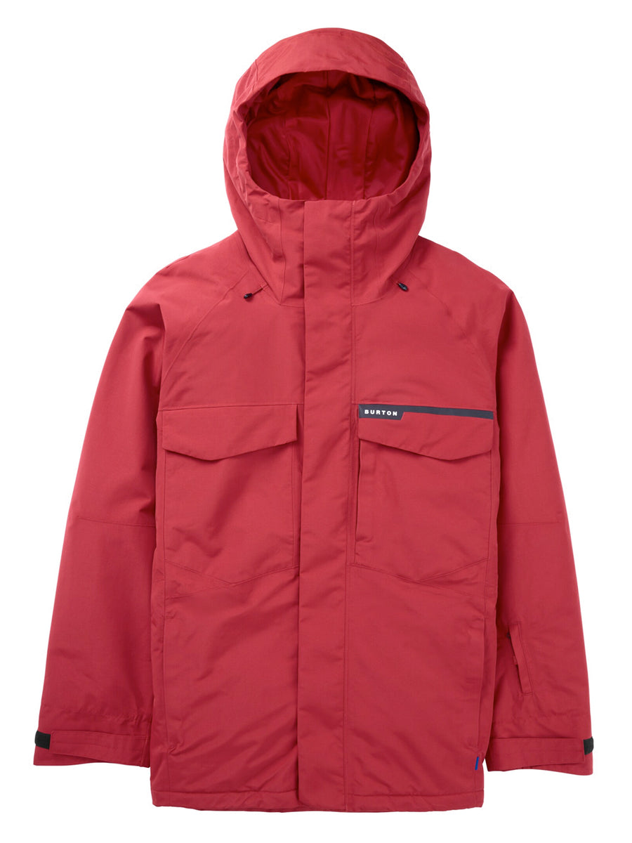 Red snowboarding jacket 2025