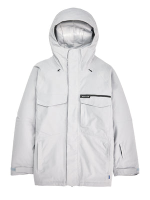 
                  
                    Load image into Gallery viewer, BURTON COVERT 2.0 2L SNOWBOARD JACKET - SILVER SCONCE - 2024 SILVER SCONCE SNOWBOARD JACKETS
                  
                