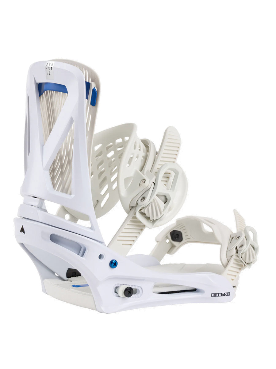 BURTON GENESIS RE:FLEX SNOWBOARD BINDINGS - WHITE - 2025 – Boardwise