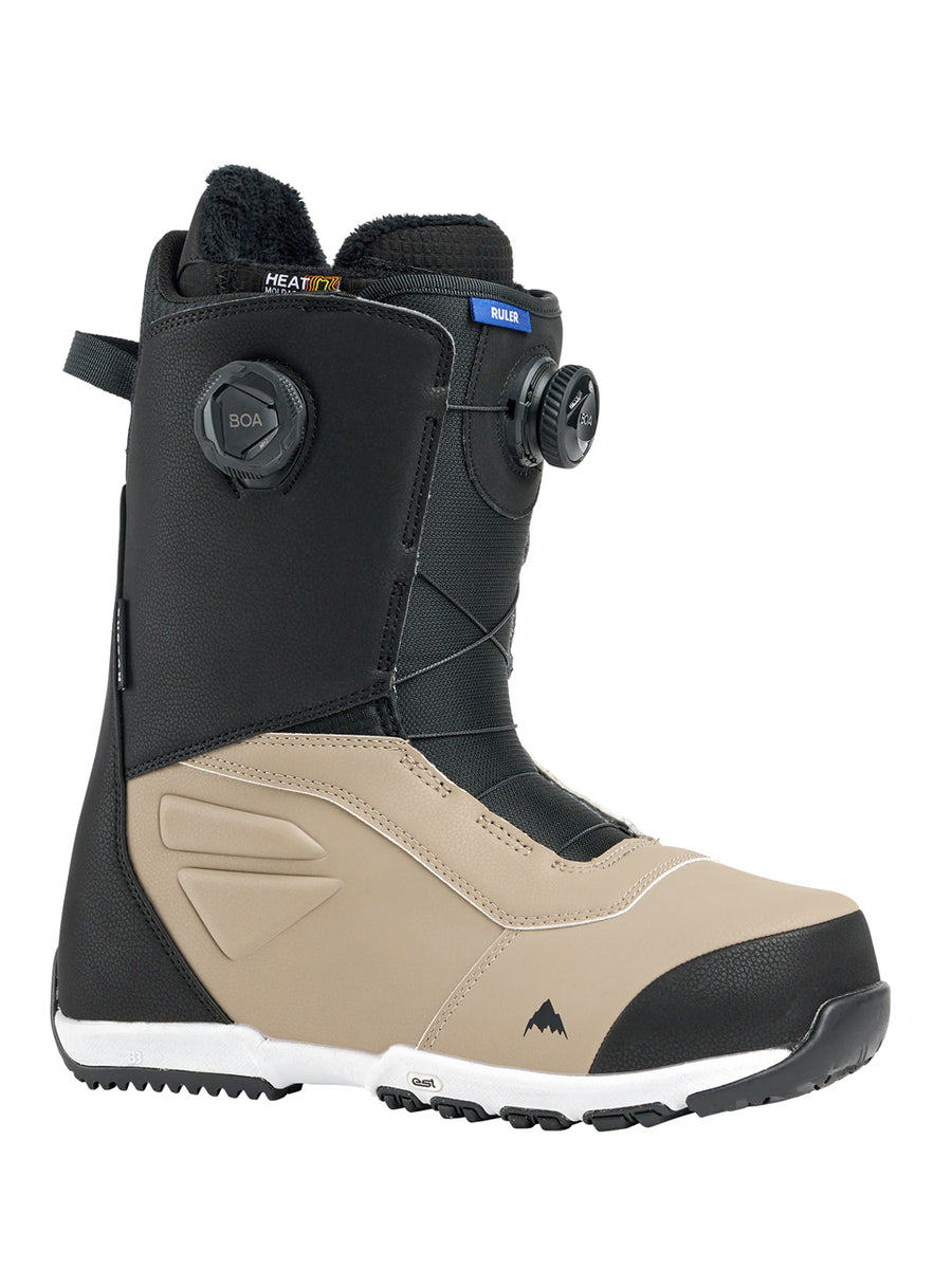 BURTON RULER BOA SNOWBOARD BOOTS - BLACK/SUMMIT TAUPE - 20266
