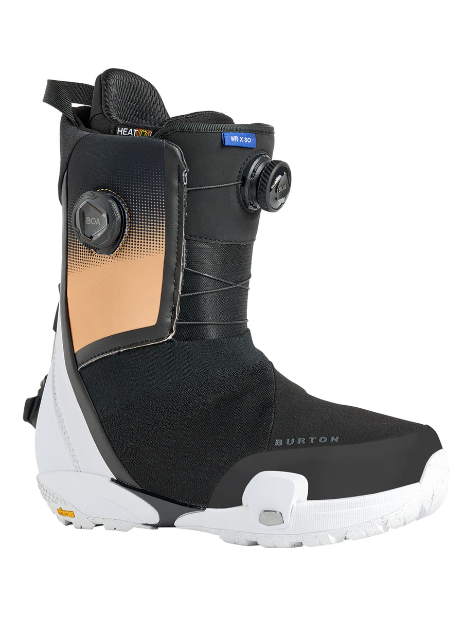 スノーボード Burton Waverange X Step On 8.5 Orange BURTON WAVERANGE X STEP ON BOA SNOWBOARD BOOTS - ORANGE CREAM