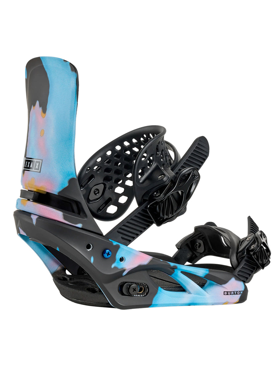 BURTON WOMENS LEXA X RE:FLEX SNOWBOARD BINDINGS - COTTON CANDY