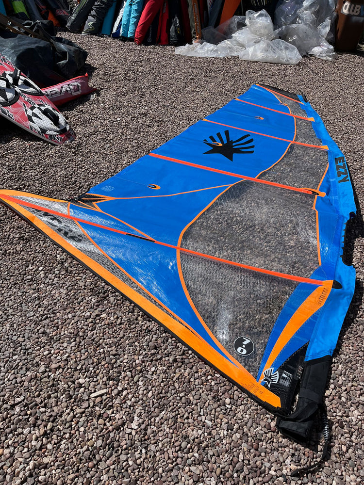 2019 Ezzy Hydra 7.0 m2 Used windsurfing sails