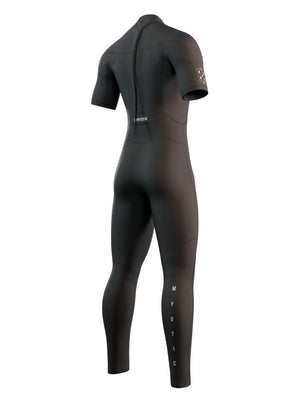 
                  
                    Load image into Gallery viewer, Mystic Brand 3/2MM BZ Short Arm Wetsuit - Black - 2024 Mens summer wetsuits
                  
                