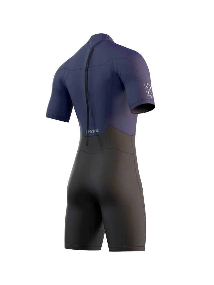 Mystic Brand 3/2 mm Shorty - Night Blue - 2023 Mens shorty wetsuits