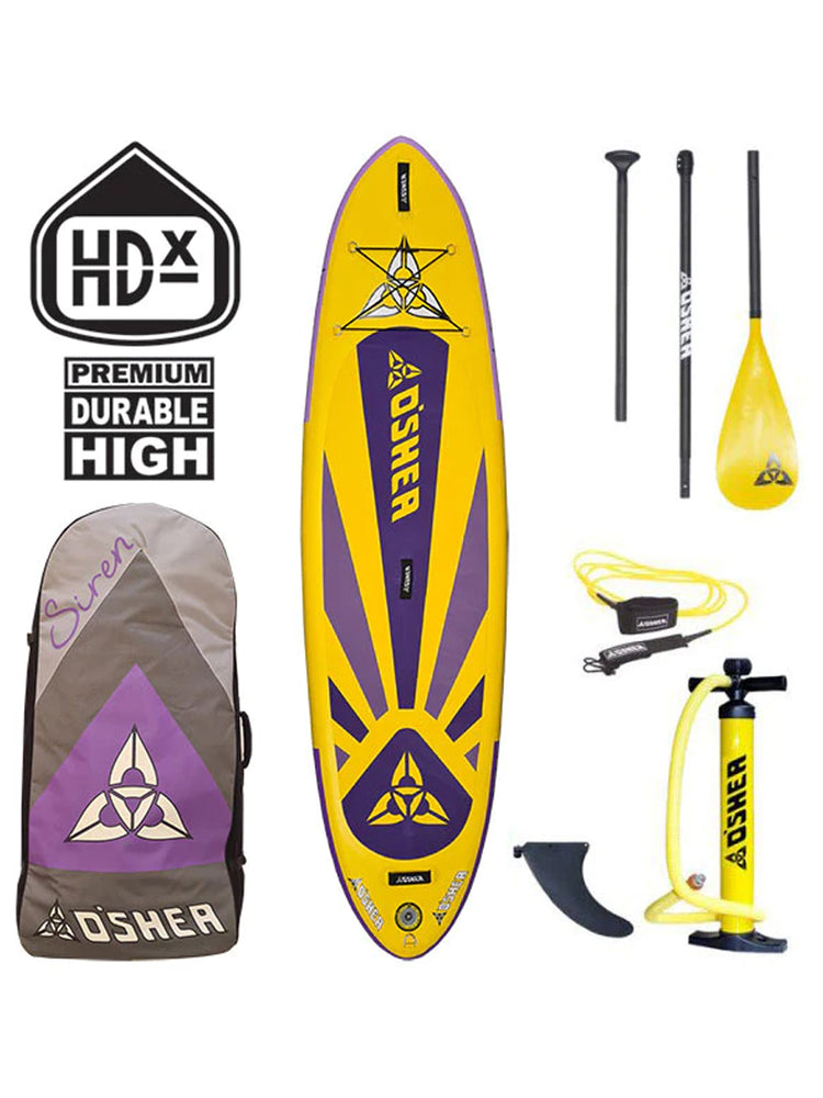 O'Shea 10' HDx Siren I SUP Package - Lilac - 2023 Inflatable SUP Boards