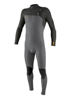 O'Neill Hyperfreak 3/2+mm CZ Wetsuit - Smoke Raven - 2023 XL Mens summer wetsuits
