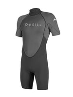 O'Neill Reactor 2MM Shorty Wetsuit - Black Graphite - 2023 Mens shorty wetsuits