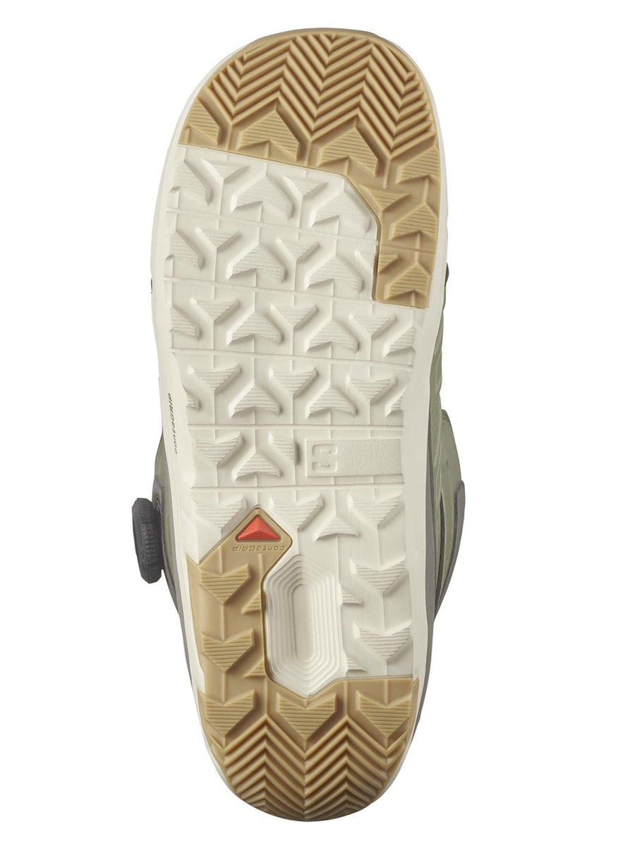 SALOMON LAUNCH BOA SJ BOA SNOWBOARD BOOTS - DEEP LICHEN GREEN
