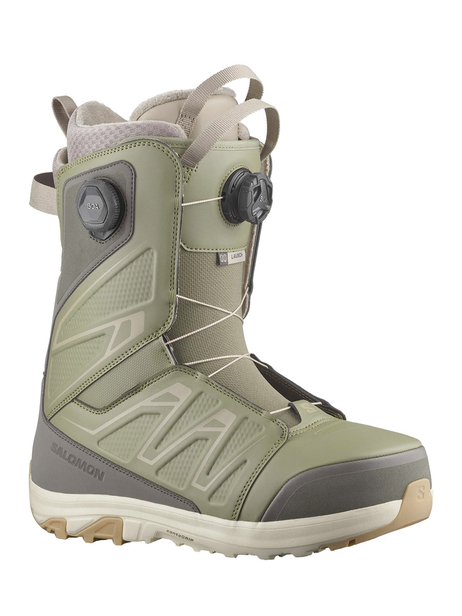 【美品】Salomon LAUNCH BOA® SJ BOA® 27センチ SALOMON LAUNCH BOA SJ BOA SNOWBOARD BOOTS - DEEP LICHEN GREEN