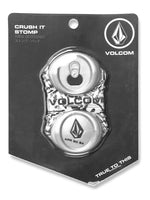 VOLCOM CRUSHED CAN STOMP PAD - BLACK BLACK SNOWBOARD ACCESSORIES
