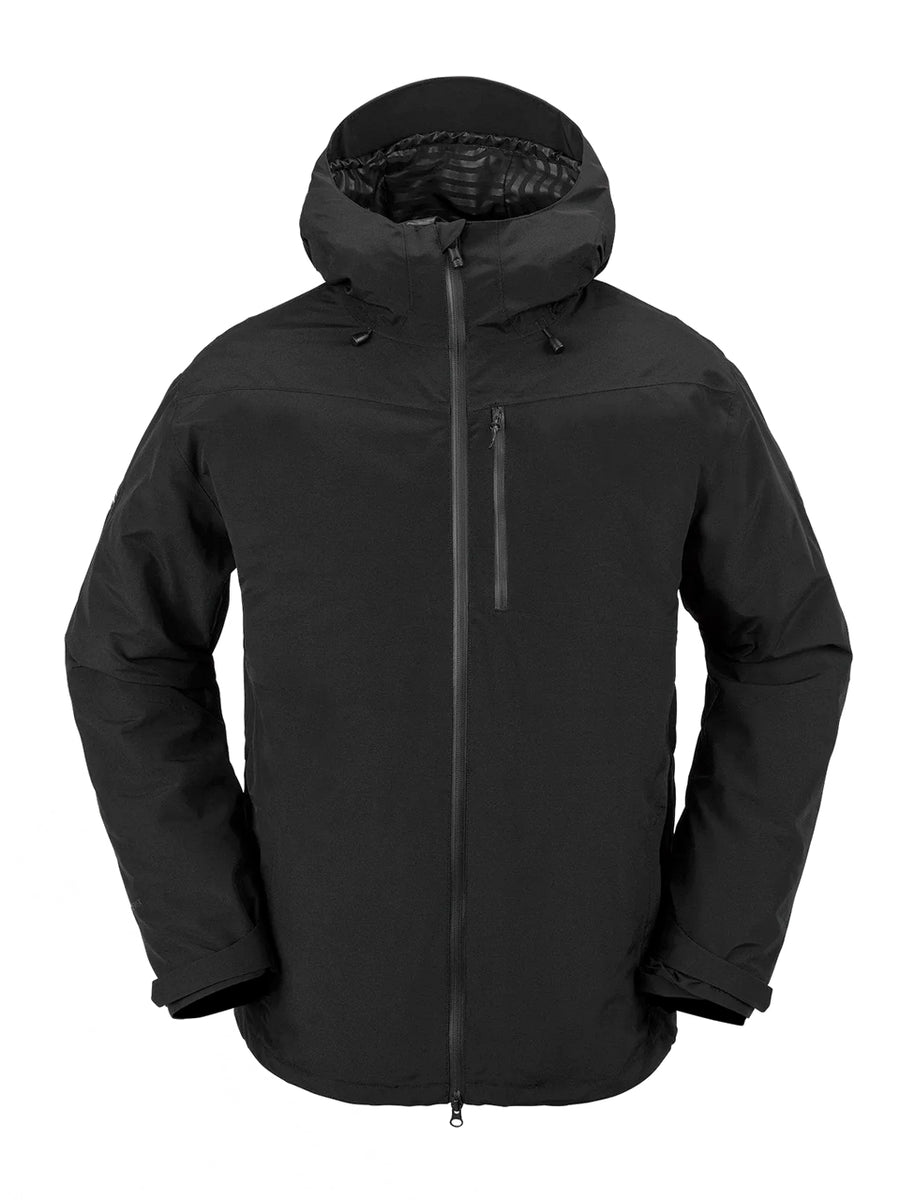 TDS 2L GORETEX SNOWBOARD JACKET BLACK 2024 BOARDWISE
