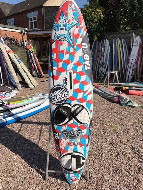 2016 Tabou Da Curve 75 75lts Used windsurfing boards