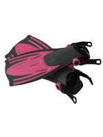 Typhoo T-Jet Snorkeling Fins Pink 2011 S/M Mask and snorkel