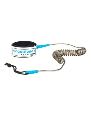 
                  
                    Load image into Gallery viewer, Aquatone Coil SUP Leash 9&amp;#39; SUP Leashes
                  
                