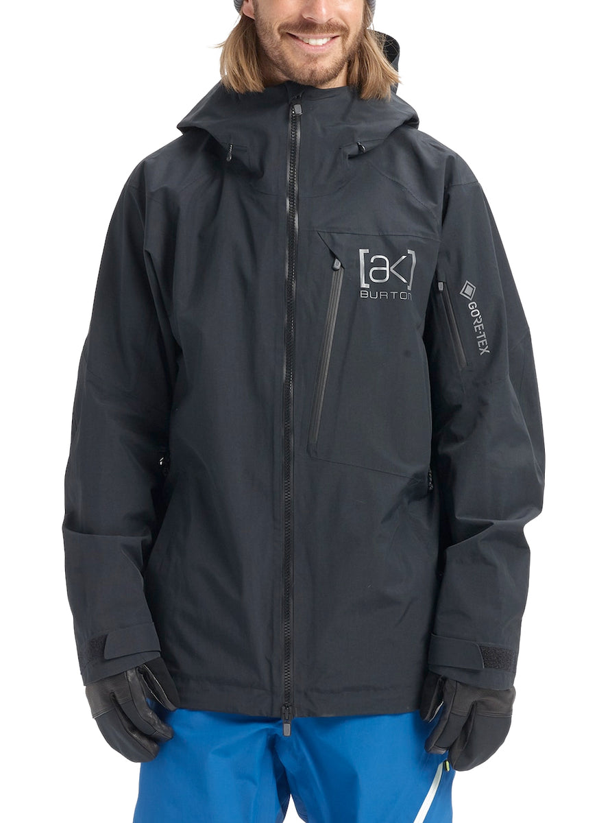BURTON AK GORE TEX CYCLIC SNOWBOARD JACKET TRUE BLACK 2023