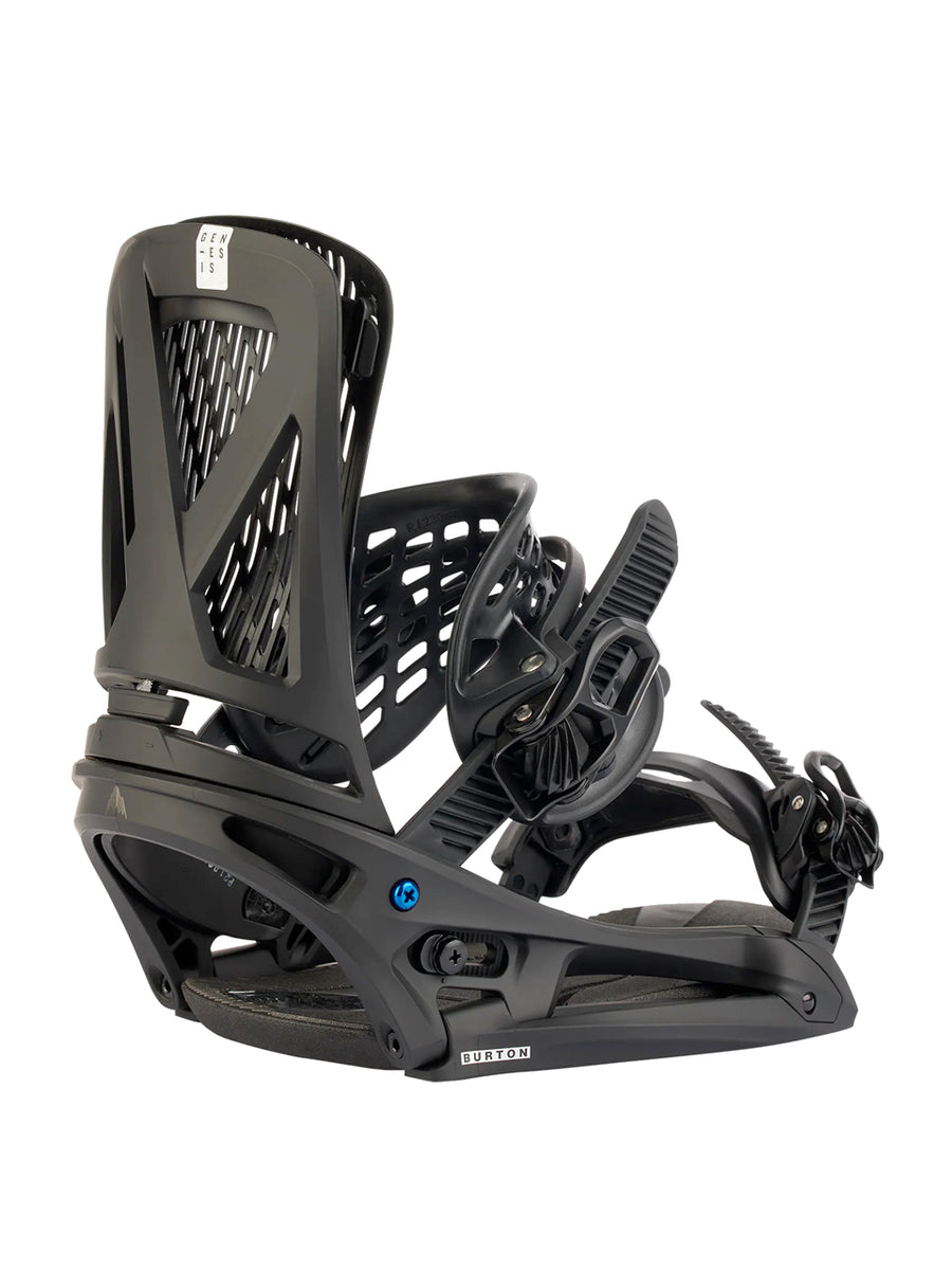 BURTON GENESIS EST SNOWBOARD BINDINGS - BLACK - – Boardwise