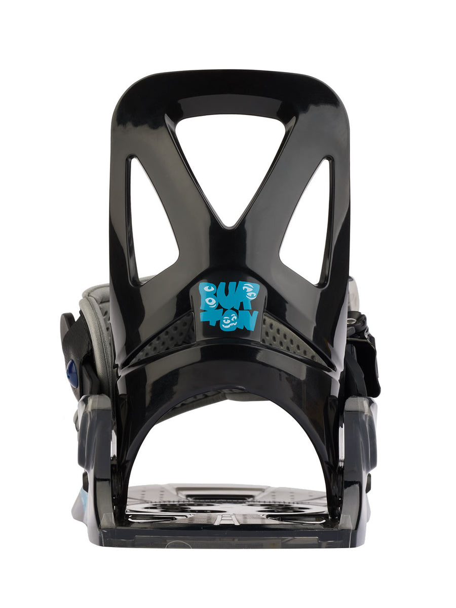 BURTON KIDS GROM DISC SNOWBOARD BINDINGS BLACK 2023 Boardwise