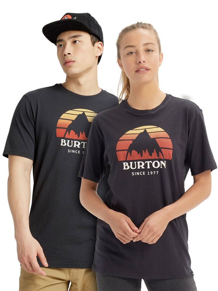BURTON UNDERHILL T-SHIRT - TRUE BLACK - 2023 TRUE BLACK T-SHIRTS