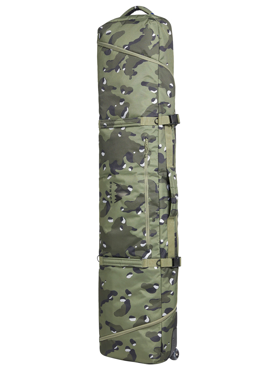 BURTON WHEELIE GIG SNOWBOARD BAG FOREST MIST COOKIE CAMO 2024