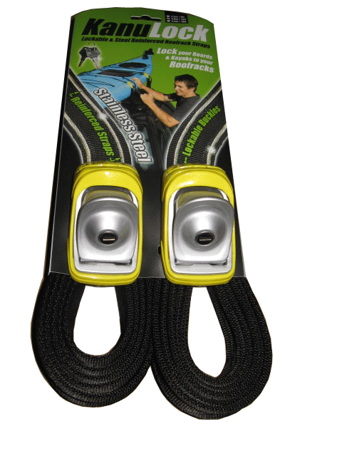 KanuLock Lockable Roof Rack Straps