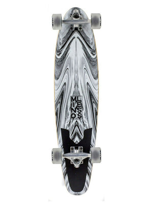 
                  
                    Load image into Gallery viewer, MINDLESS RAIDER VI LONGBOARD - SKATEBOARD COMPLETE 8 GREY LONGBOARD COMPLETES
                  
                