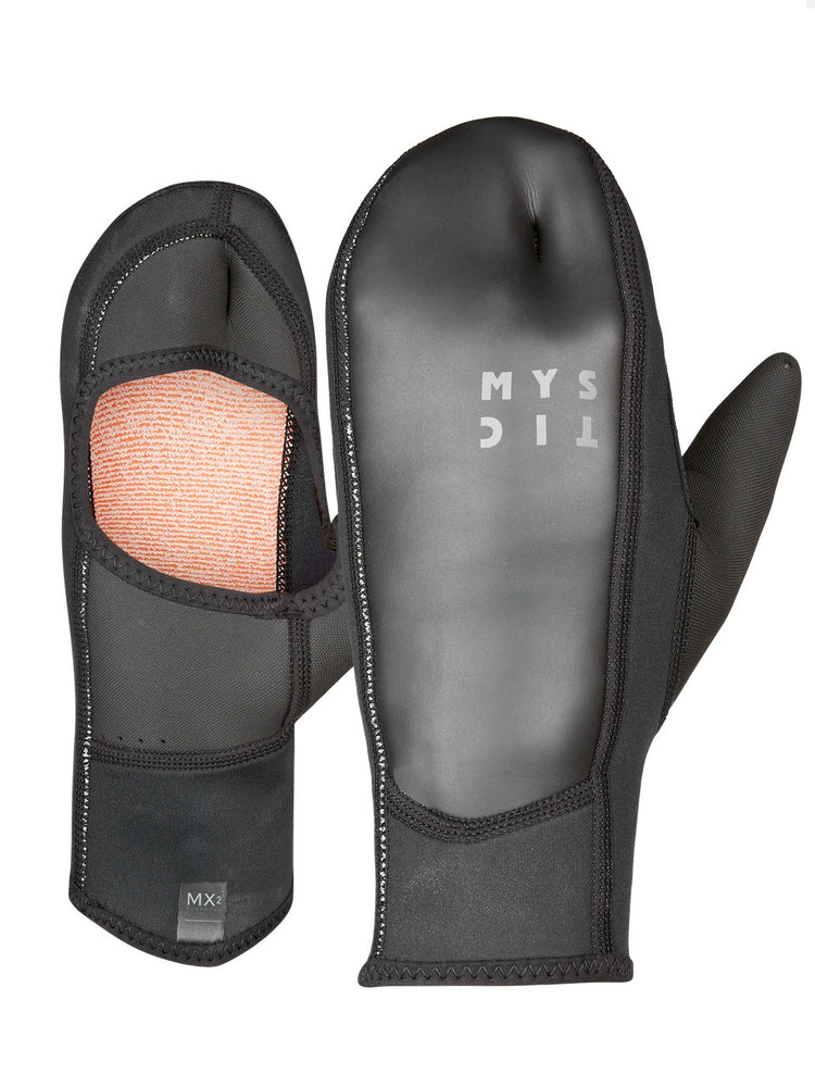 Mystic Ease 2mm Open Palm Gloves Black Wetsuit gloves