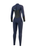 Mystic Brand Womens 3/2mm Wetsuit - Night Blue - 2022 Womens summer wetsuits