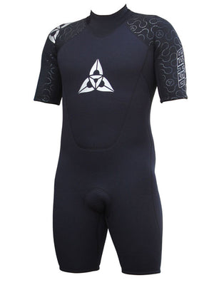 
                  
                    Load image into Gallery viewer, O&amp;#39;Shea Prisma 3/2 mm Kids Shorty Black Kids shorty wetsuits
                  
                