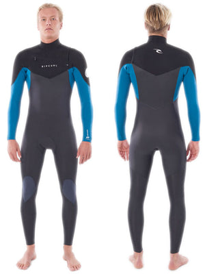 
                  
                    Load image into Gallery viewer, 2021 Rip Curl Dawn Patrol 3/2mm Chest Zip Wetsuit Blue Mens summer wetsuits
                  
                