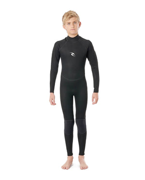 
                  
                    Load image into Gallery viewer, Rip Curl Kids Freelite 4/3MM Wetsuit - Black - 2023 Kids winter wetsuits
                  
                