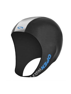 
                  
                    Load image into Gallery viewer, Sola 3mm Open Water Swim Cap - Silver Wetsuit hoods and beanies
                  
                