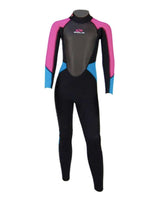 Sola Storm 3/2mm Kids Wetsuit - Pink Turquoise - 2022 XS Kids summer wetsuits