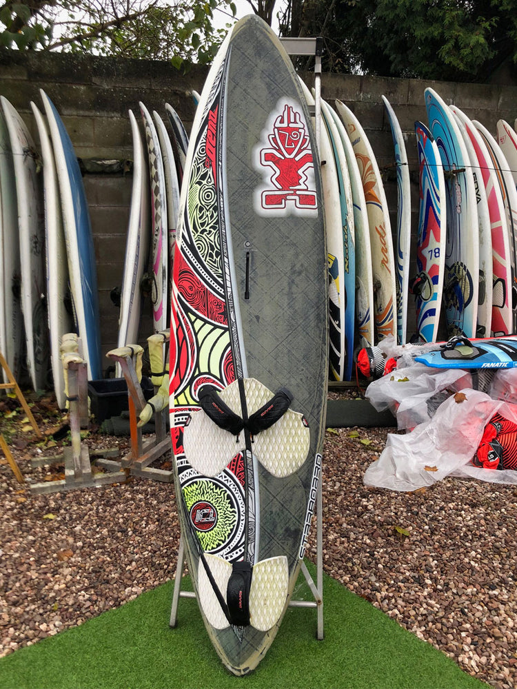 2012 Starboard Quad IQ Wood Carbon 77 Used windsurfing boards