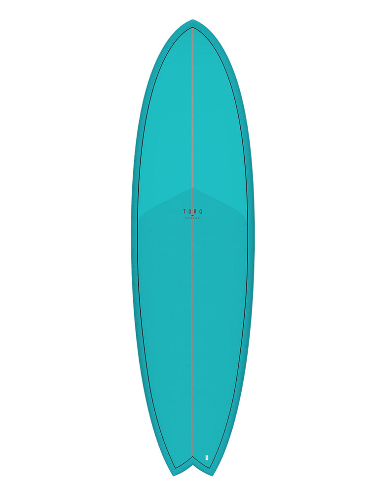 TORQ MOD FISH 6'10" SURFBOARD - PEWTER BLUE 6'10" SURFBOARDS