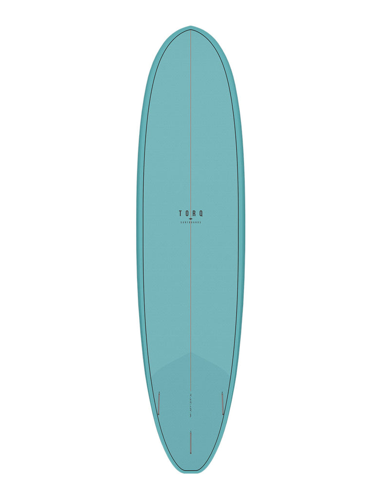 TORQ MOD FUN V+ 7'4" SURFBOARD - PEWTER BLUE SURFBOARDS