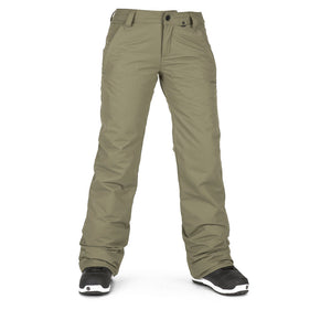 
                  
                    Load image into Gallery viewer, VOLCOM WOMENS FROCHICKIE INS SNOWBOARD PANT - MILITARY - 2019 MILITARY SNOWBOARD PANTS
                  
                