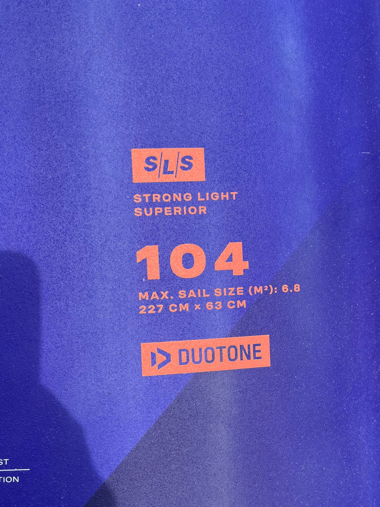 2025 Duotone Ultra Freewave SLS 104 Used windsurfing boards