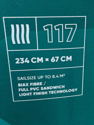 
                  
                    Load image into Gallery viewer, 2022 Fanatic Blast Ltd 117 Used windsurfing boards
                  
                