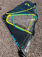 2020 Duotone Super Hero 3.7 m2 Used windsurfing sails