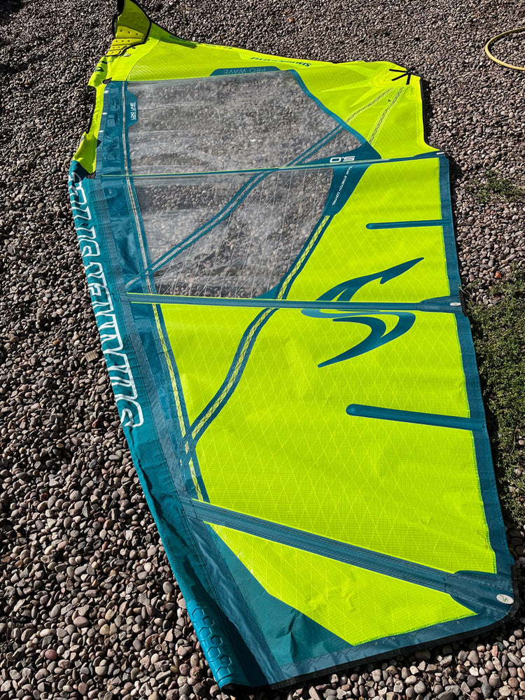 2021 Simmer Black Tip 5.0 m2 Used windsurfing sails