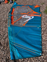 2023 Simmer Black Tip 5.0 m2 Used windsurfing sails