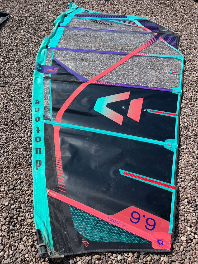 2023 Duotone E Pace 6.6 m2 Used windsurfing sails