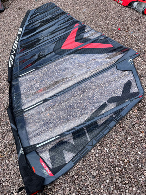 
                  
                    Load image into Gallery viewer, 2023 Severne NCX 6.5m2 black Used windsurfing sails
                  
                
