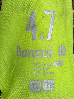 
                  
                    Load image into Gallery viewer, 2021 Goya Banzai Pro 4.7 Used windsurfing sails
                  
                