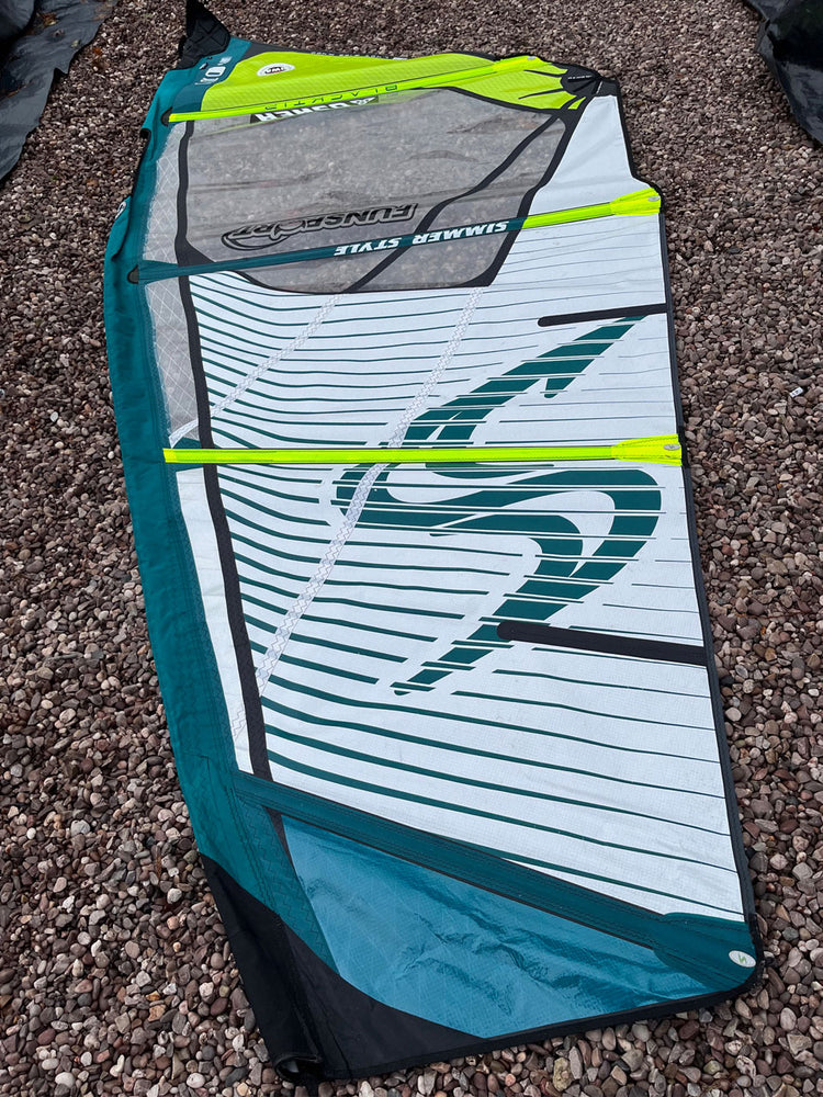 2025 Simmer Black Tip Team Edition 5.0 m2 Used windsurfing sails