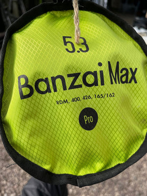 
                  
                    Load image into Gallery viewer, 2024 Goya Banzai Max Pro 5.3 m2 Used windsurfing sails
                  
                